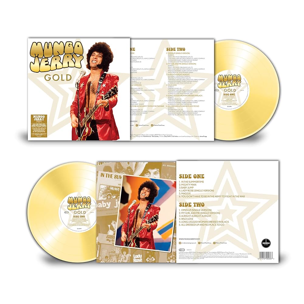MUNGO JERRY - Gold [Gold Colored Vinyl] - Amazon.com Music