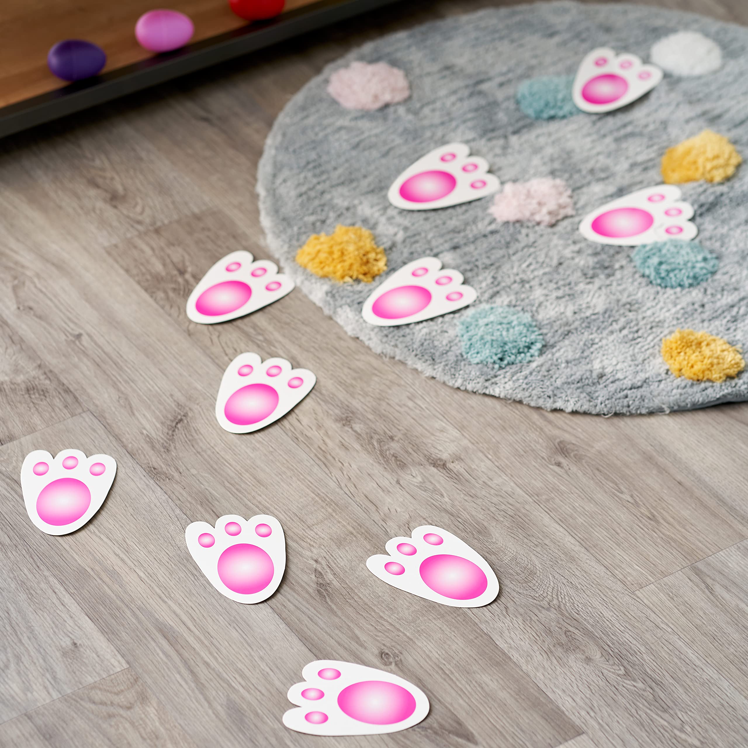 Gioco Lancio Anelli Coniglietto Gonfiabile TIVUNORON - Per Pasqua O Feste, Con 4 Anelli