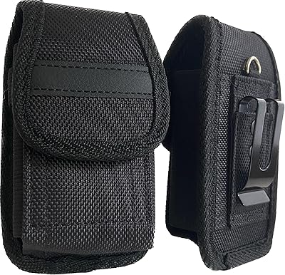 Rugged Case with Belt Clip and Belt Loop Compatible with Cricket TCL Classic Flip Phone