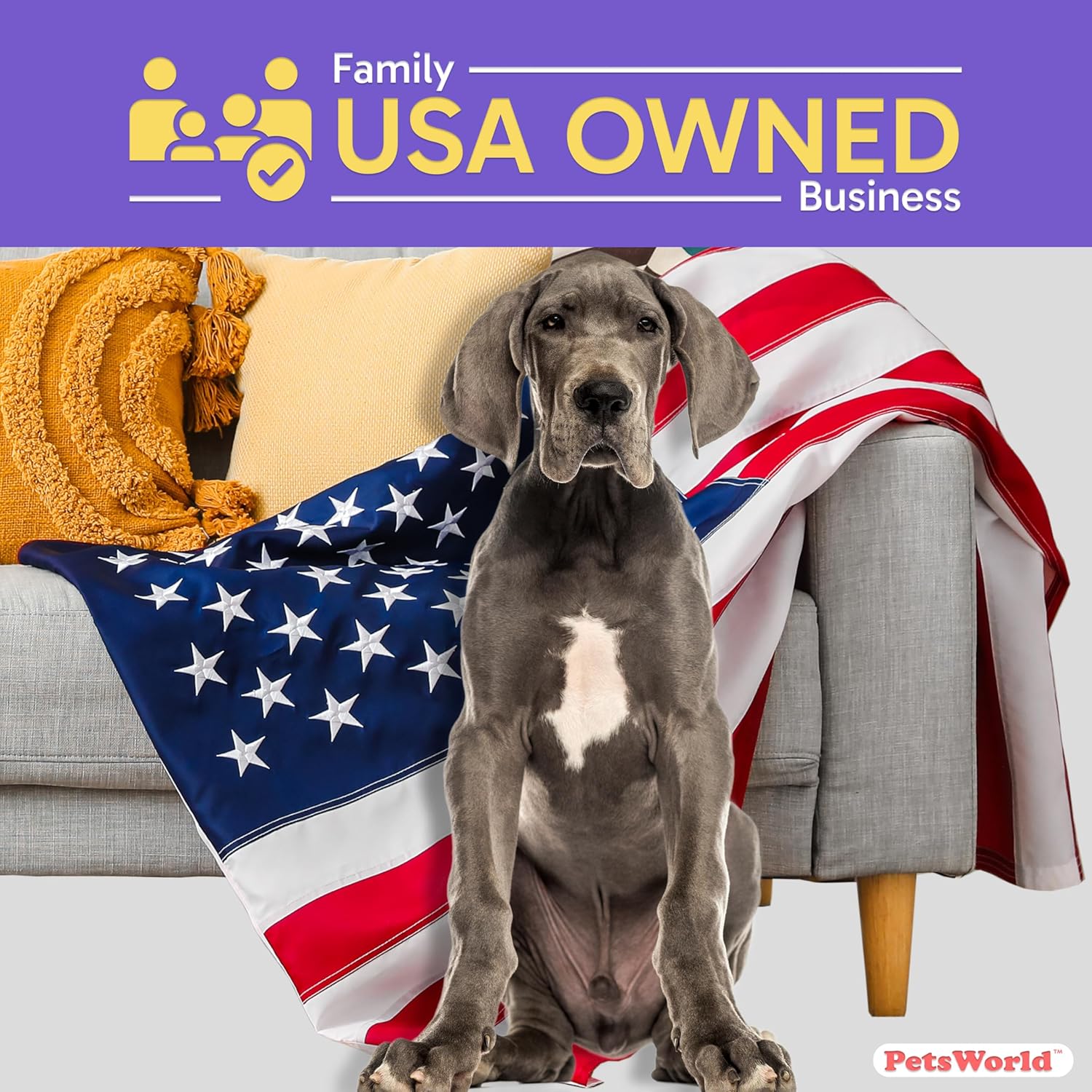 PetsWorld Dog Diapers Male Large 100 Count Disposable Male Dog Wraps – Super Absorbent Belly Bands with Wetness Indicator, Fur-Friendly Adjustable Fit for Incontinence & Training (Waist 21–30 in)