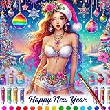 Happy New Year Merry Christmas: Drawing App