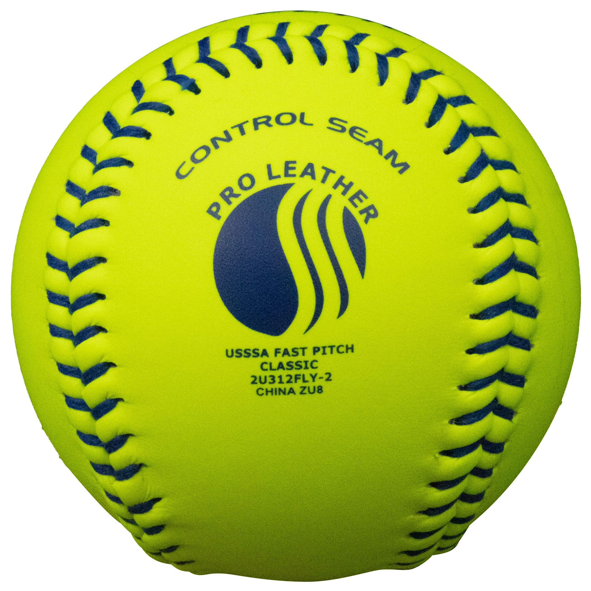 Baden USSSA Fastpitch Softbälle aus Leder mit erhöhten Nähten
