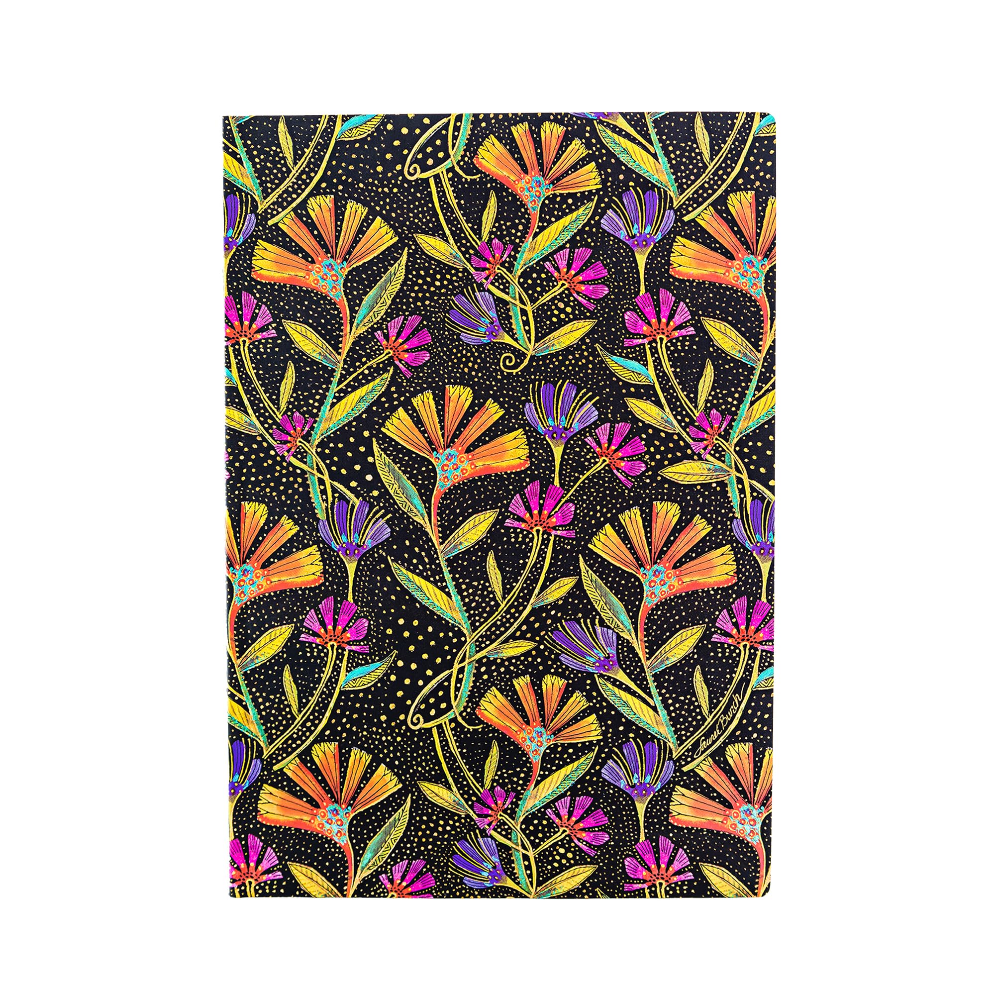 Wild Flowers (Playful Creations) Midi Dot-Grid Softcover Flexi Journal (Elastic Band Closure): Midi | Dot Grid | Elastic Band