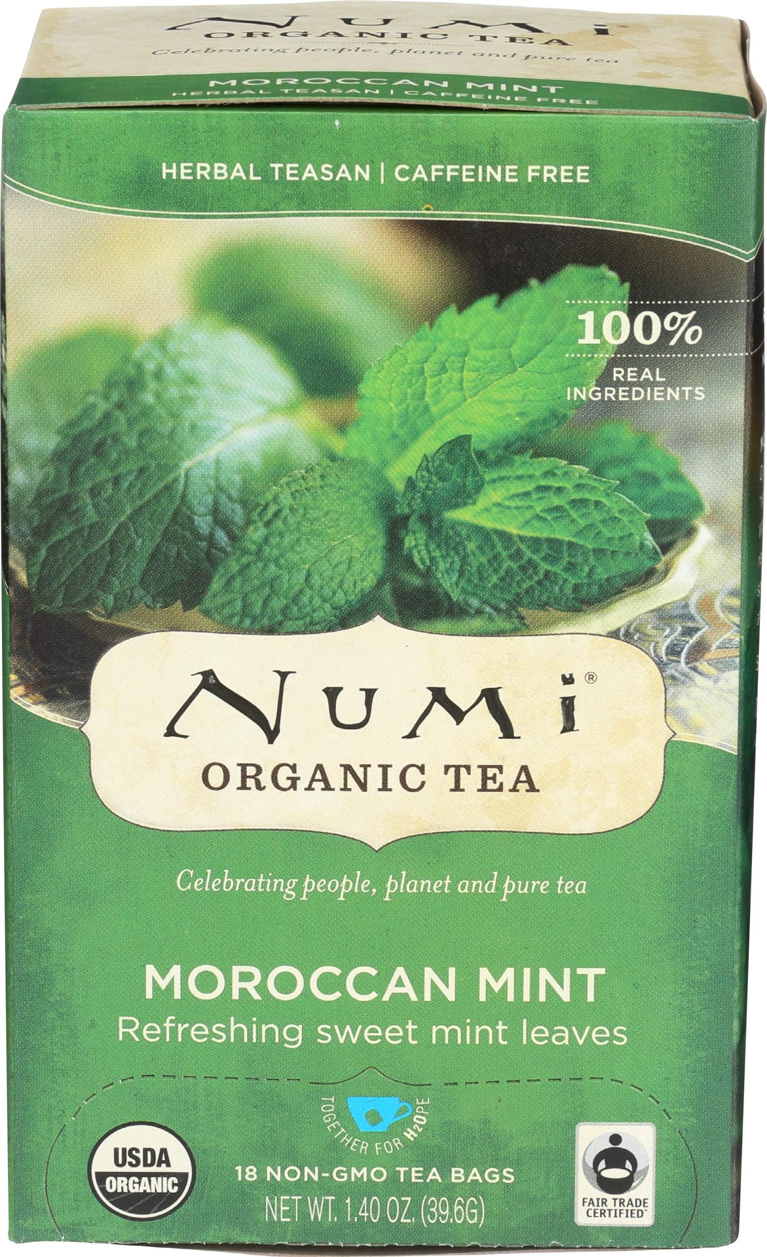 Organic Tea Moroccan Mint, 18 ct