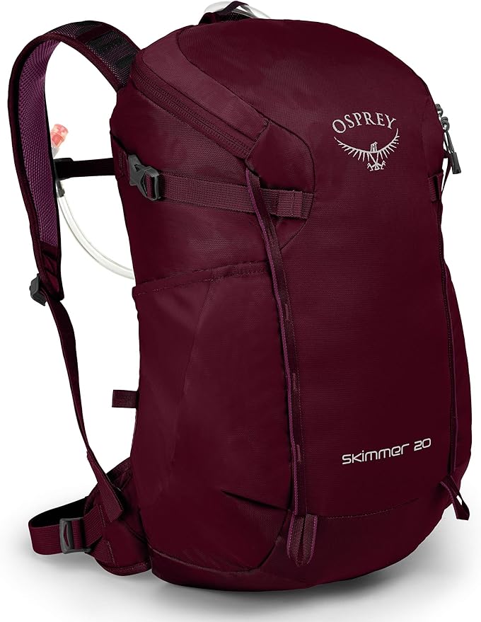 Osprey Packs Skimmer 20 Women's Hydration Pack, Plum Red, One Size