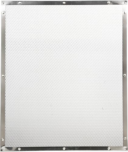 Miniatura 2 de Grilla protectora para puerta de Camco, 43980, estándar, de aluminio, para casa rodante, Aluminio