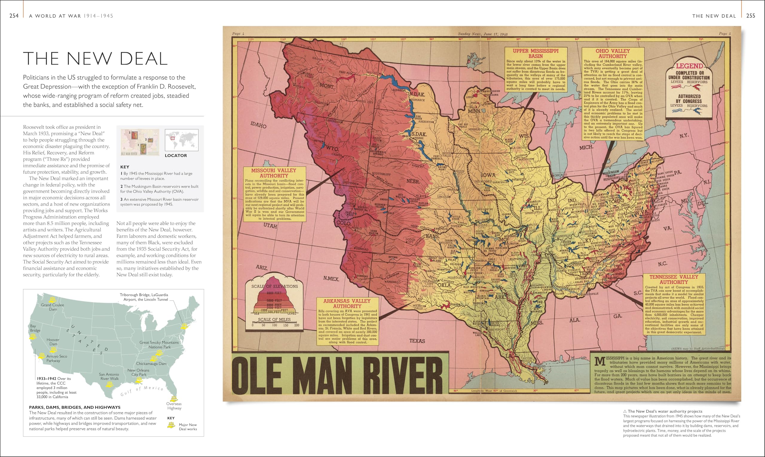 History of North America Map by Map (DK History Map by Map)