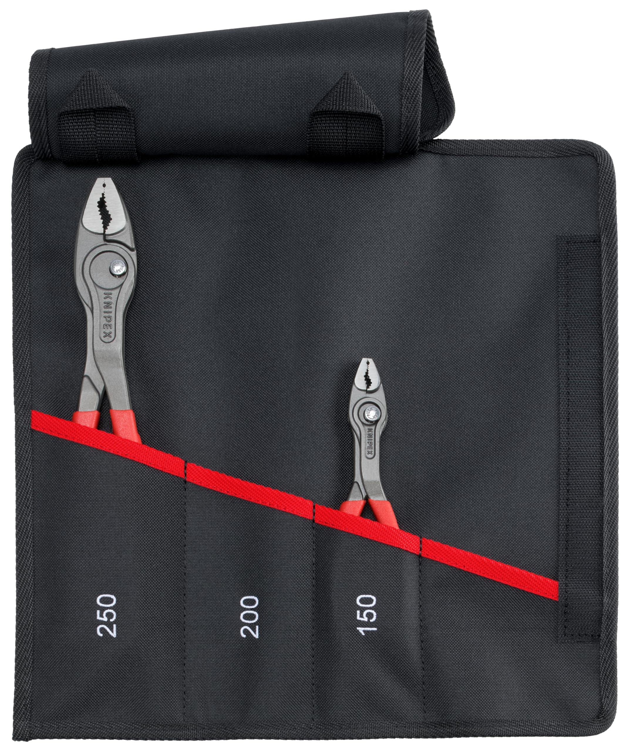 KNIPEX Zestaw szczypiec chwytających czołowych TwinGrip dwuczęściowy 330 mm, 00 19 61 V02