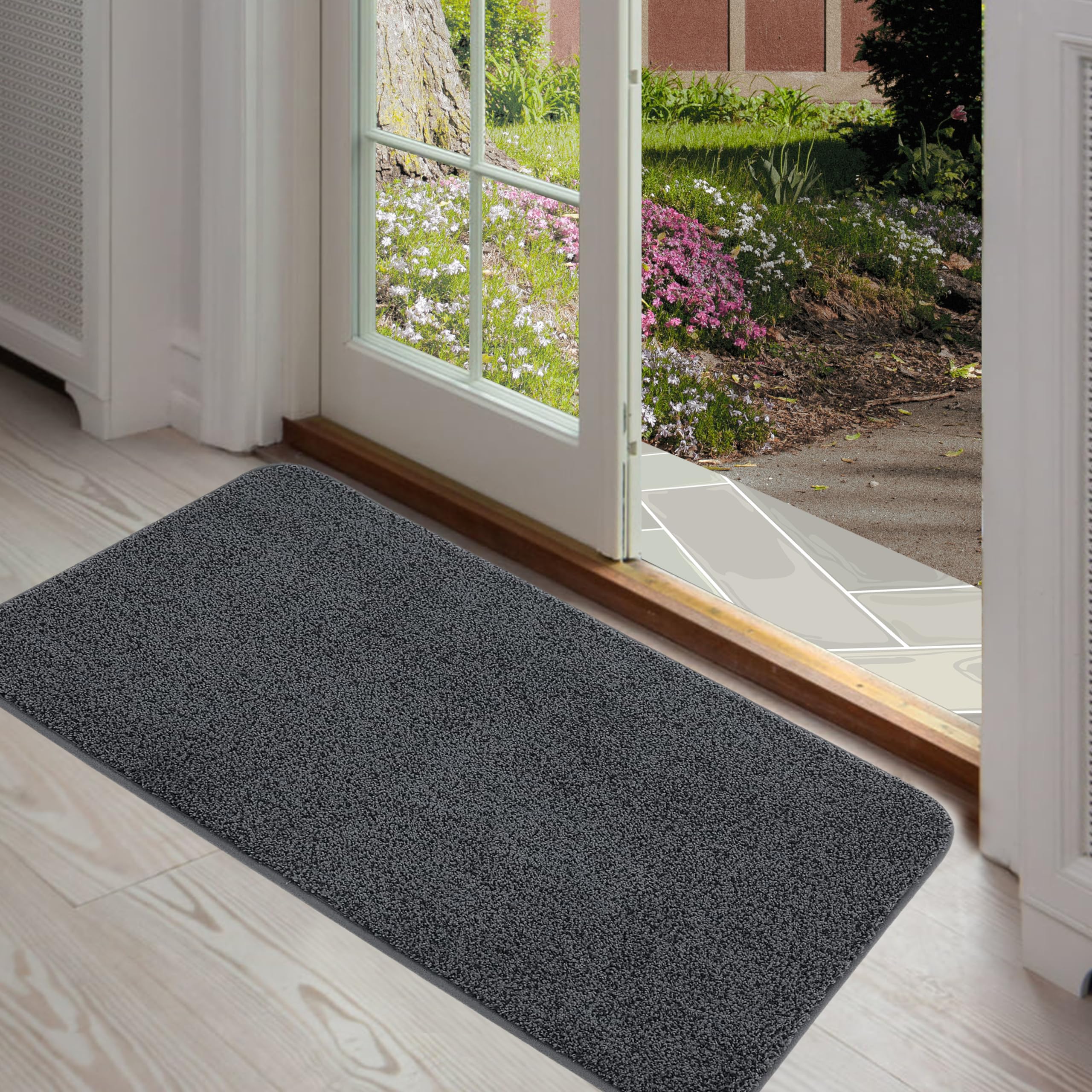 Amazon.com : ITSOFT Dirt Trapper Indoor Door Mat & Entrance Rug