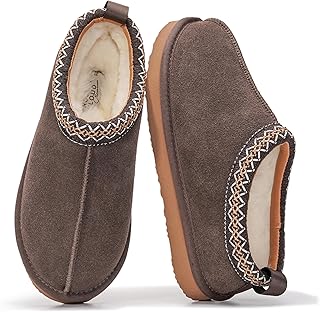 Project Leather Shearling Lined Women's Slippers