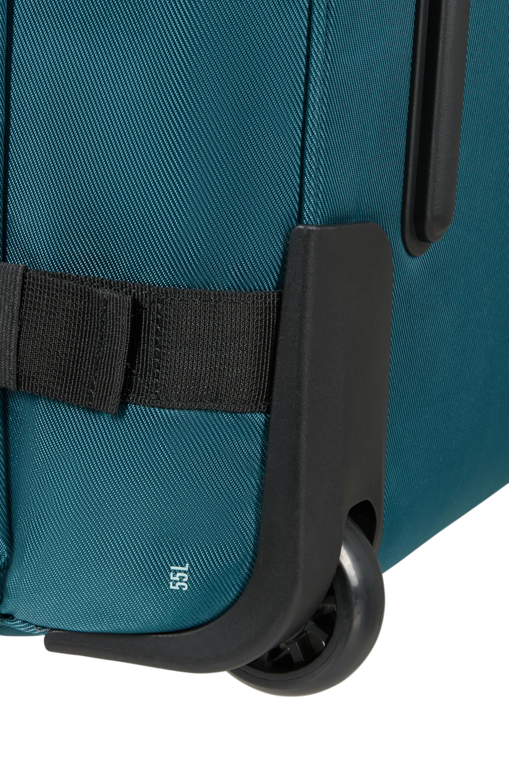 American Tourister Urban Track - Bolsa de Viaje con 2 Ruedas, 55 cm, Bolsa Ligera S con 2 Compartimentos y Cerradura TSA, 55 L, Ideal para Viajes Cortos - Blau (Totally Teal)