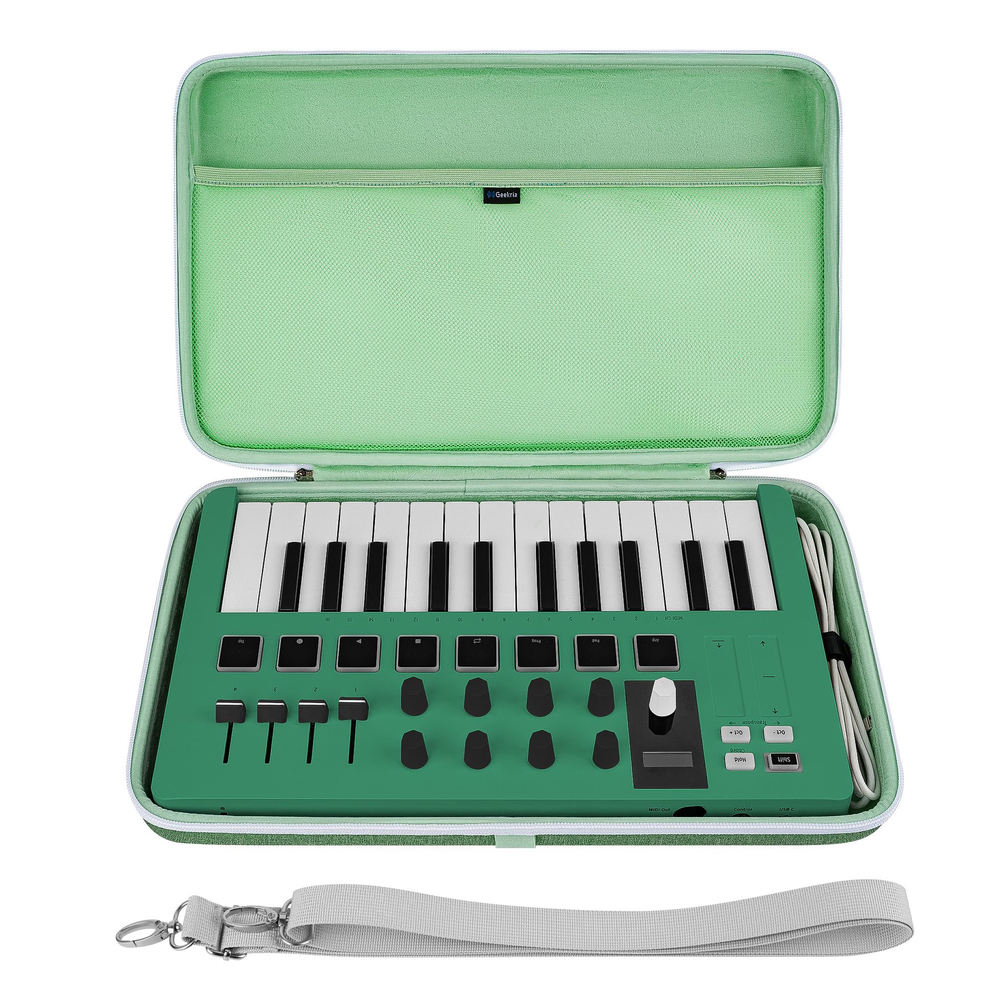 Arturia MINILAB 3 MIDIキーボード 専用ハードバッグセット Amazon.co.jp: Geekria USB MIDI キーボード コントローラー ハンド