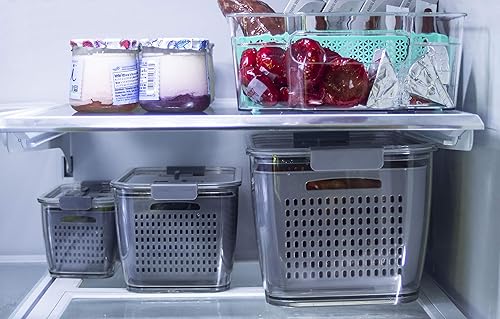 Miniatura 9 de Kitchen Spaces - 1465A6-AMZ Kitchen Spaces Colador Bin, mediano, gris