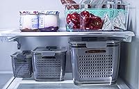 Vista 9 de Kitchen Spaces - 1465A6-AMZ Colador de Cocina Kitchen Spaces, Mediano, Gris