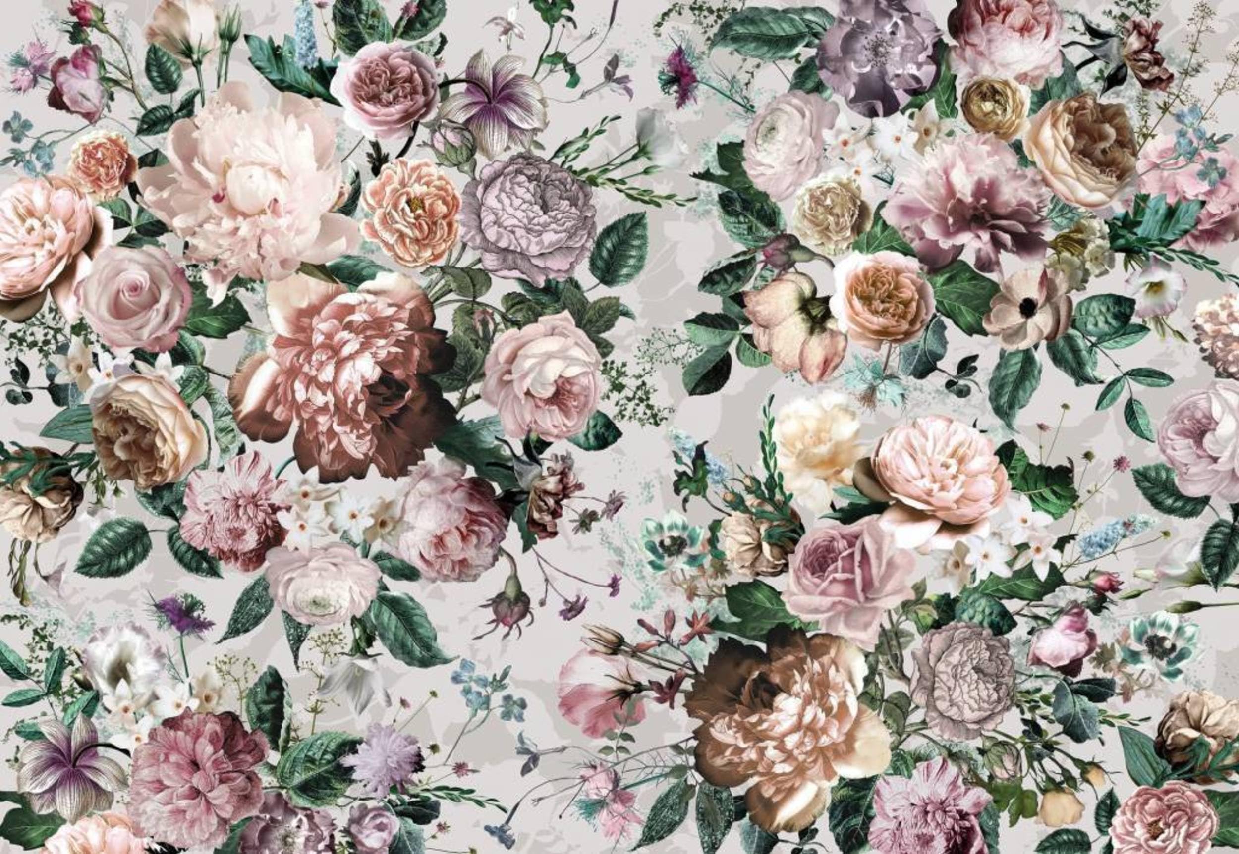 Komar X8-051 Non-Woven Wallpaper Victoria Design 400 x 260 cm (Width x Height) 8 Strips Width 50 cm Multi-Coloured