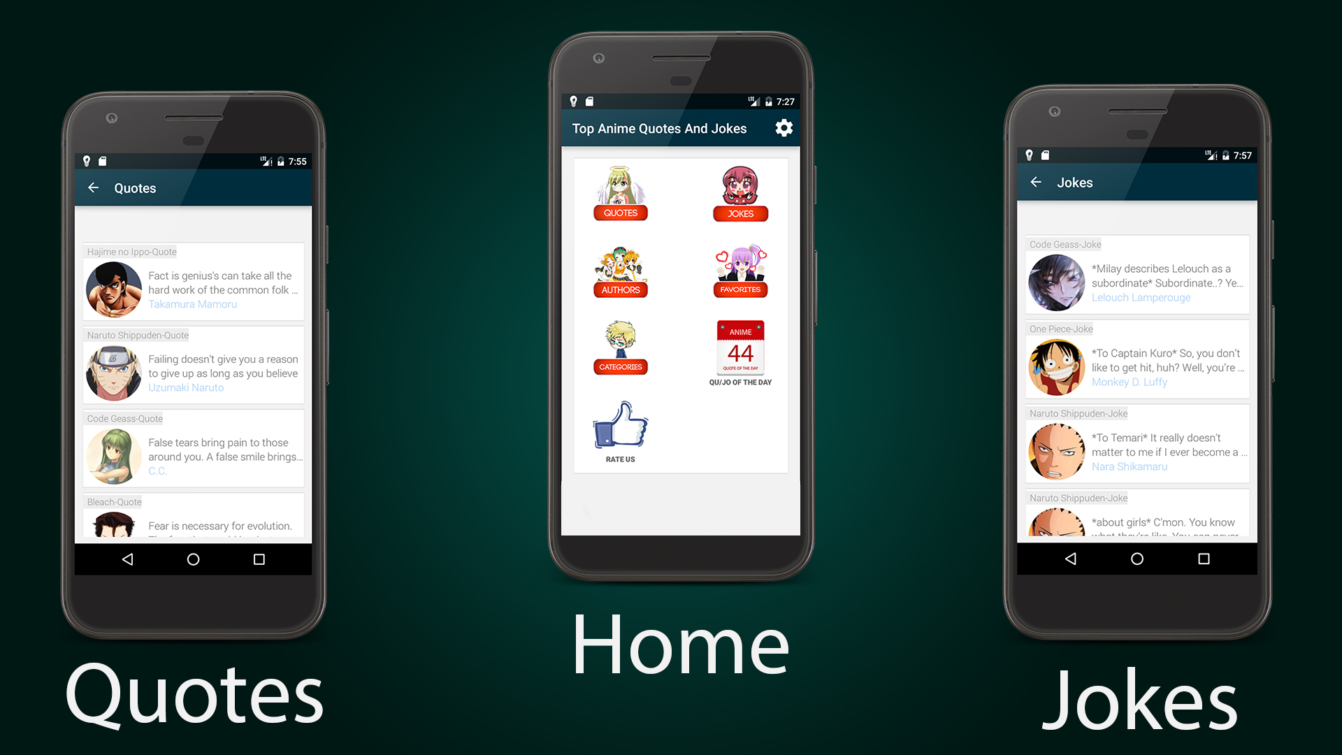 Top Anime Quotes and Jokes App on Amazon Appstore