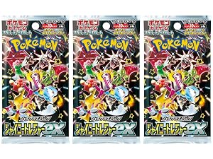 3 Packs Pokemon Card Game Japanese High Class Shiny Treasure SV4a Booster Pack 10X3 Cards