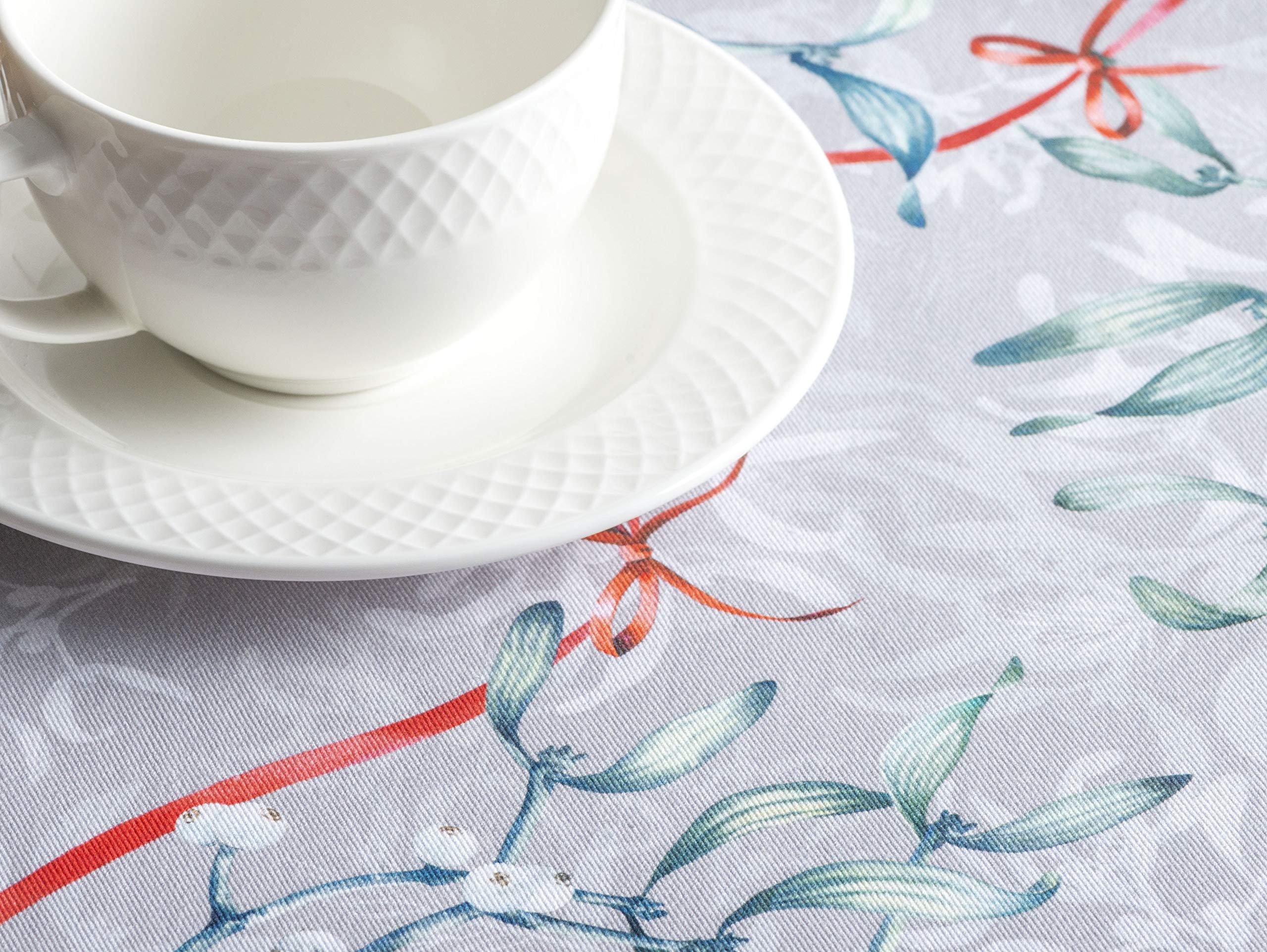 Maison d' Hermine Tischsets aus 100 % Baumwolle, waschbar, wiederverwendbar, für Thanksgiving, Weihnachtsdekoration, Küche, Esszimmer, Party, Hochzeit, Restaurant (Enora, 33 x 48,3 cm), 4 Stück