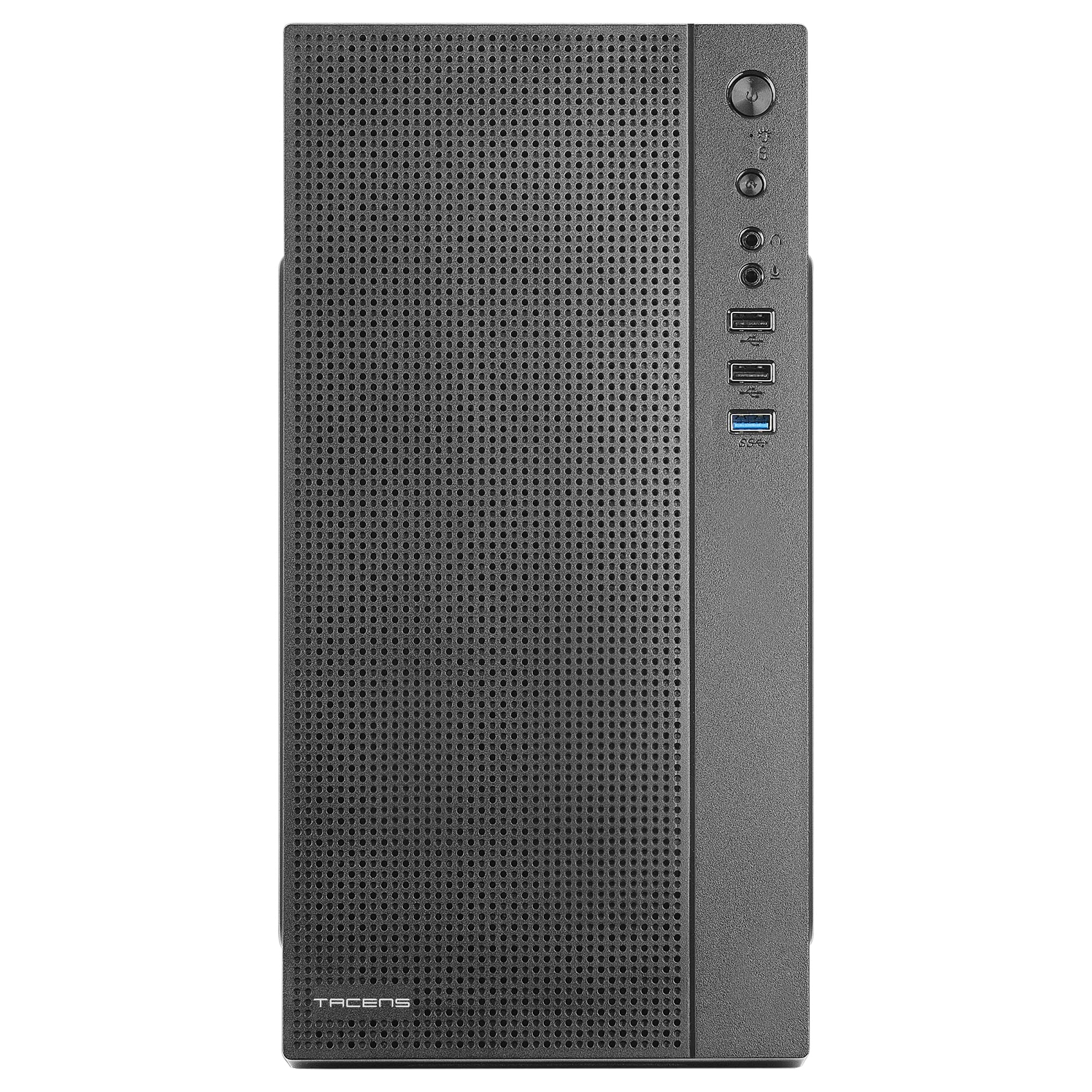 Tacens Anima AC5, Case PC Compatto Micro ATX, Raffreddamento a Rete Frontale, USB 3.0, Nero