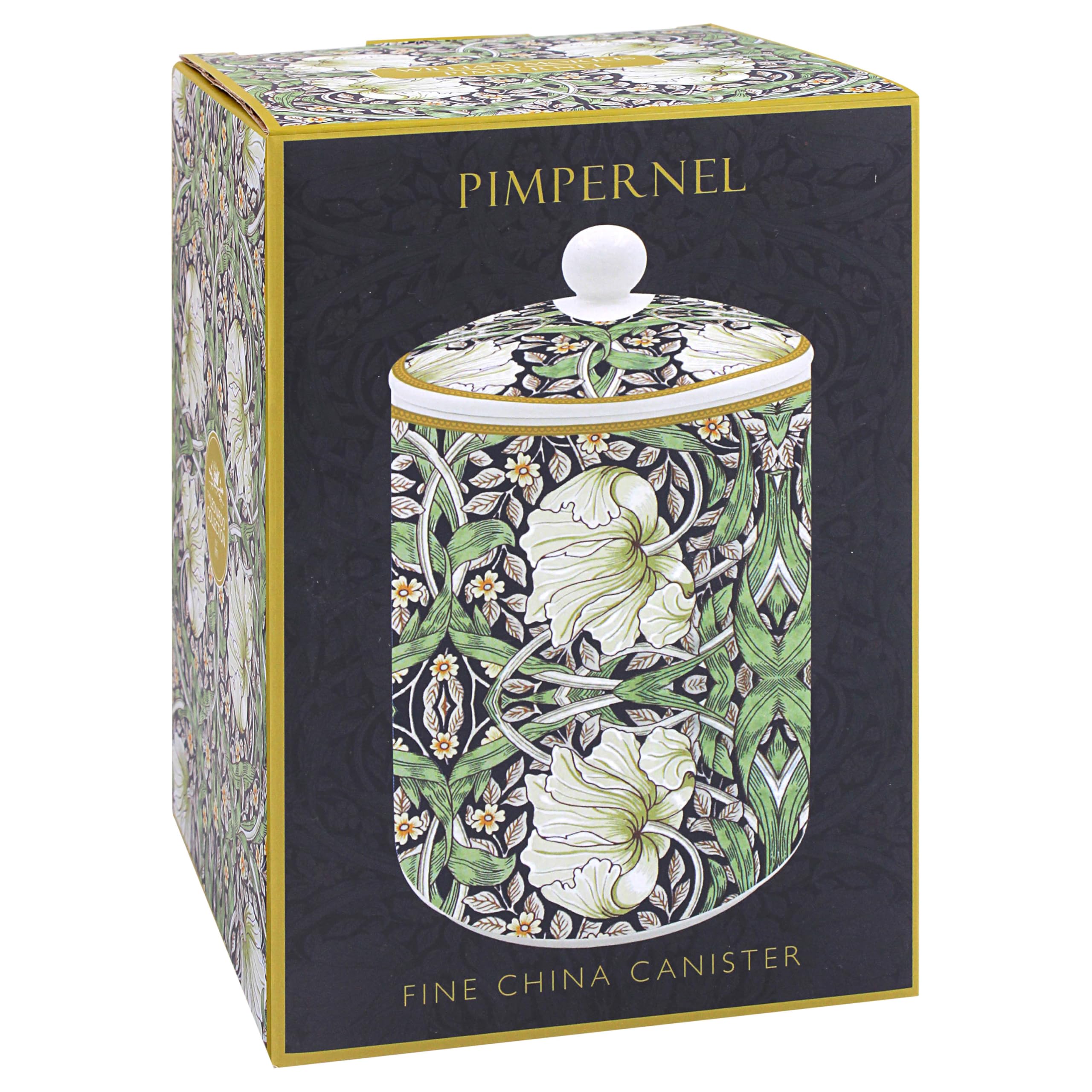 The Leonardo Collection William Morris Pimpernel Canister For