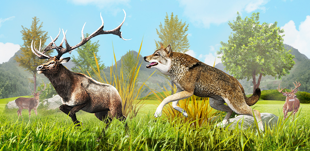 Wild Wolf Simulator Game 3D Ultimate Wildlife Wolf Attack Animal