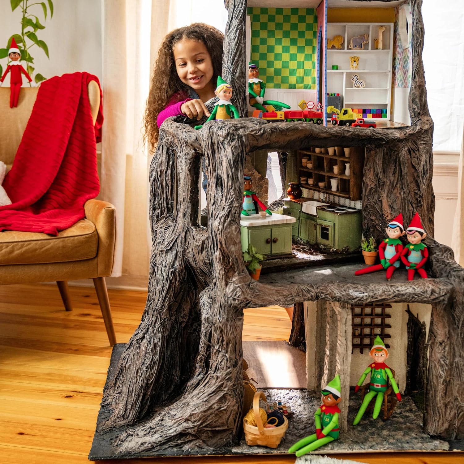 Elf Mates おもちゃメーカー ブラックヘア バルク