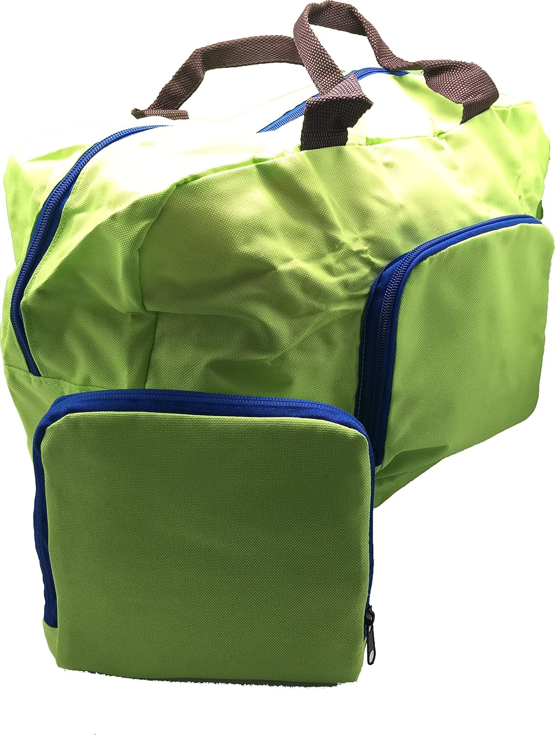 Foldable Travel Bag Lime Green Travel Duffels