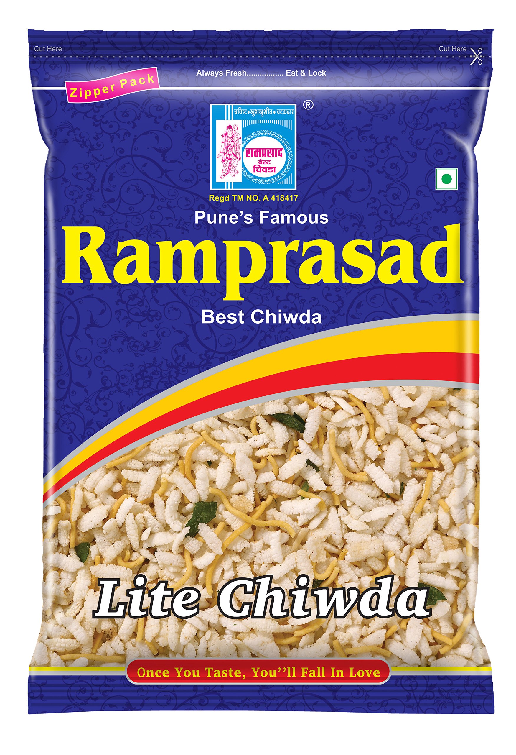 Ramprasad Best Chiwda Pune Lite Chiwda, 250 Gram [Pack Of Two]