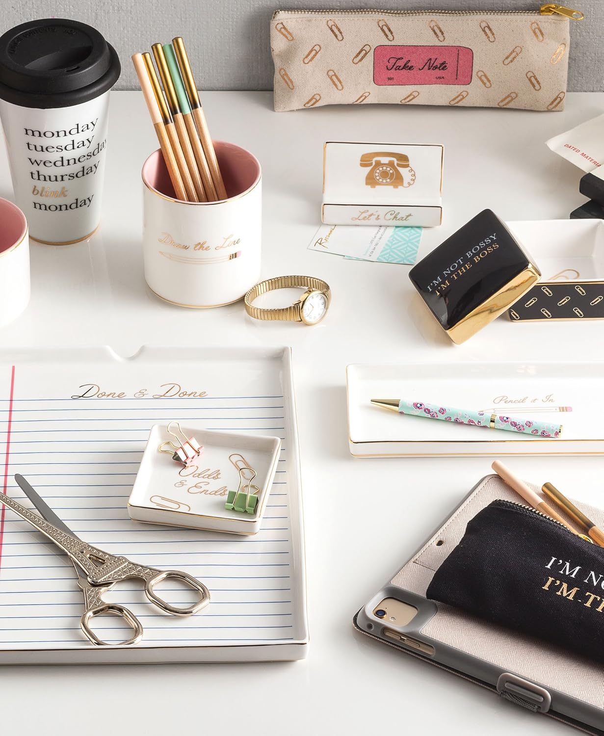 Rosanna Glam Office Card Holder, Multicolor
