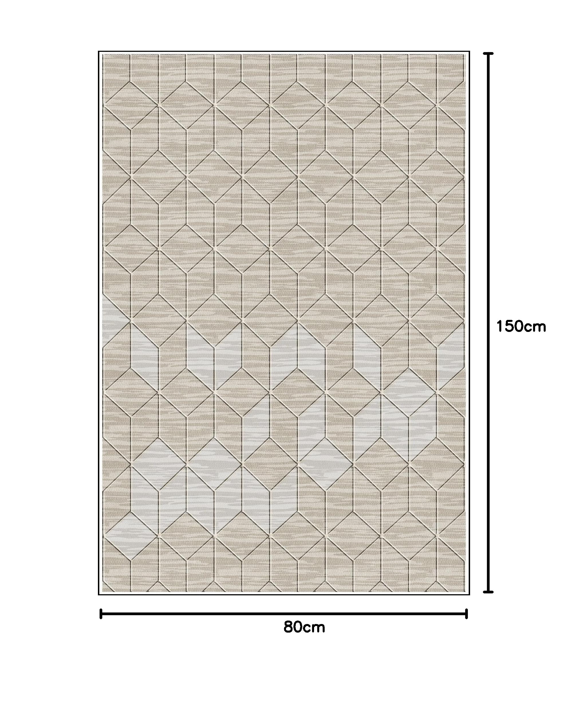Mani Textile Tapis Nil Beige 80x150cm