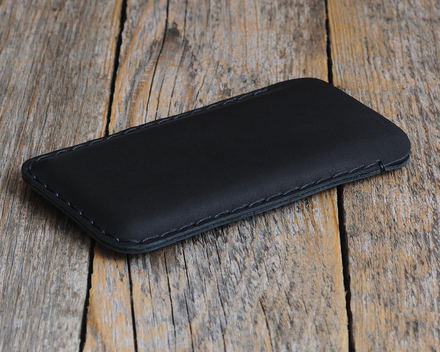 Personalized Leather Case for Sony Xperia, Hand Stitched Pouch