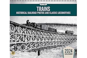 2024 Vintage Trains Calendar: A Nostalgia Ride Through Railroad History