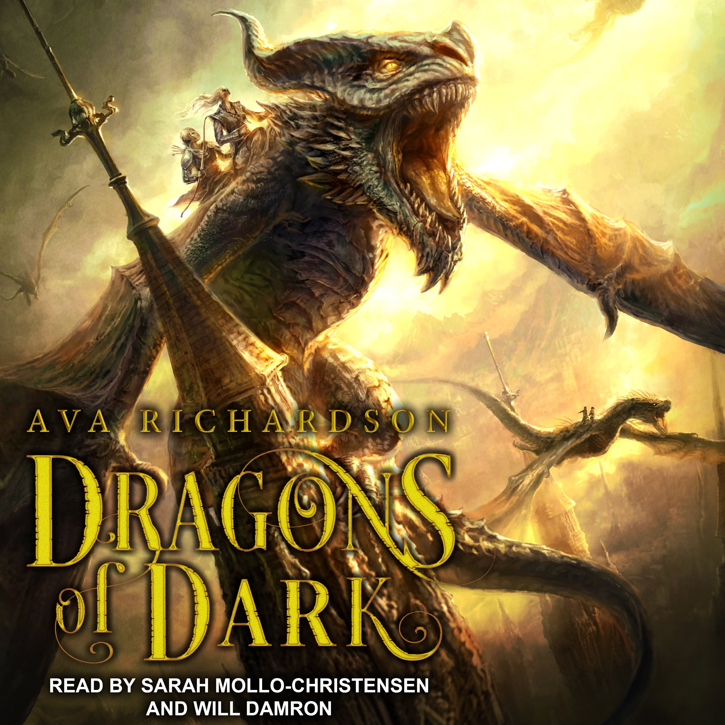 Cover art for Dragons of Dark