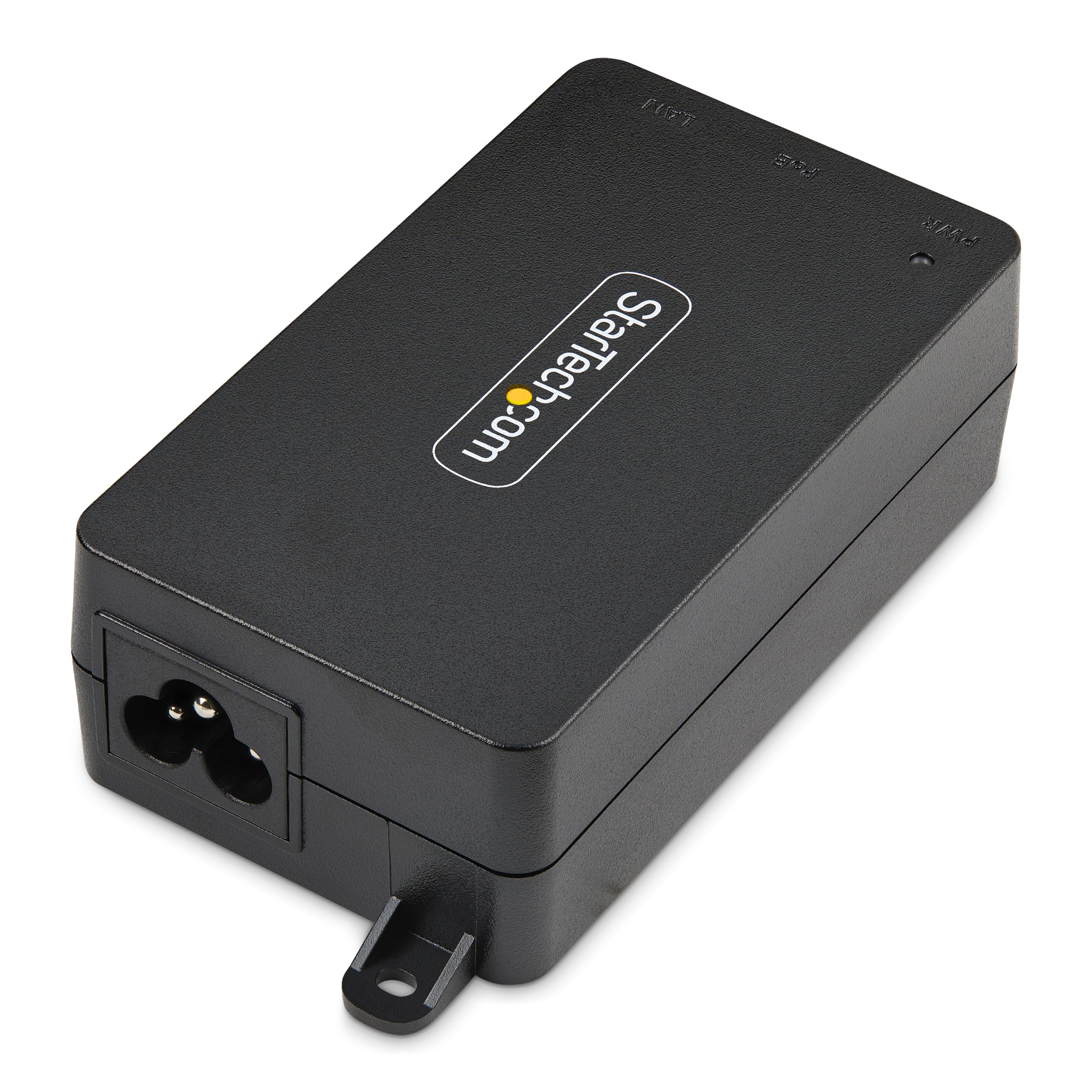 StarTech.com 1-Port 10Gbps PoE++ Injector, 60W, 2.5/5/10G Ethernet/10/100/1000Mbps, PoE++, TAA (802.3af/802.3at/802.3bt)
