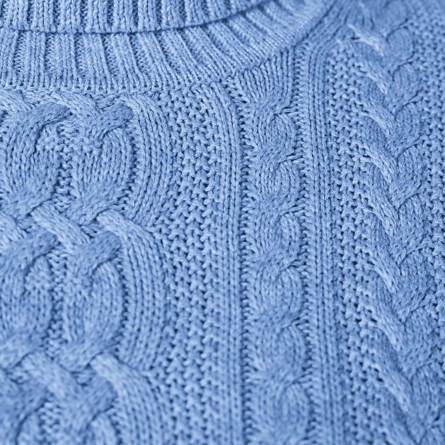 Amazon Essentials Women's Fisherman Cable Turtleneck Sweater (Available in Plus Size) - Image 7