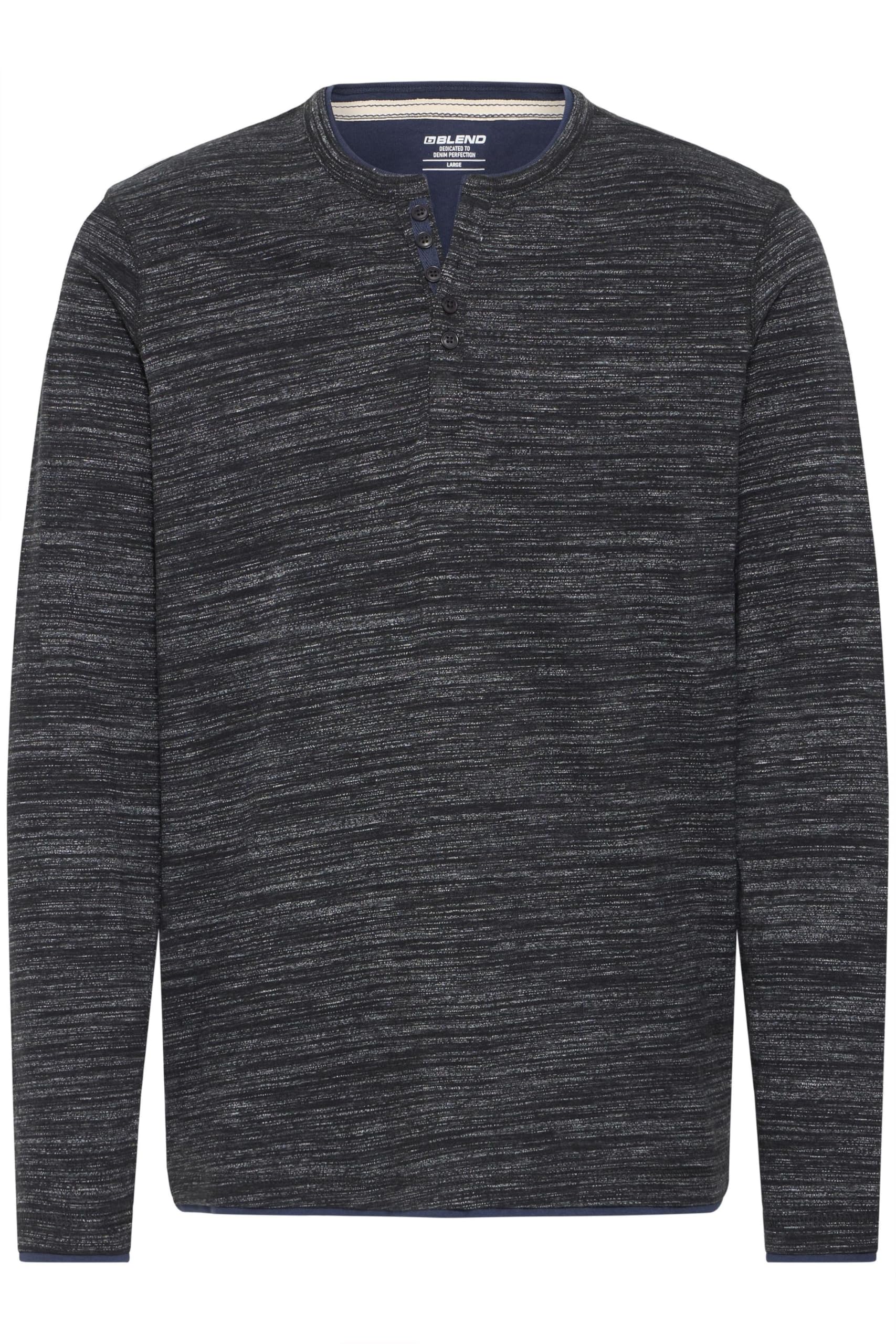 Blend BHJeff Herren Longsleeve Langarmshirt Shirt