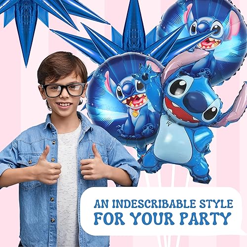 Miniatura 6 de 5 globos de dibujos animados de 18 y 22 pulgadas, decoración de fiesta de cumpleaños de dibujos animados para arco de globos, decoración de fiesta