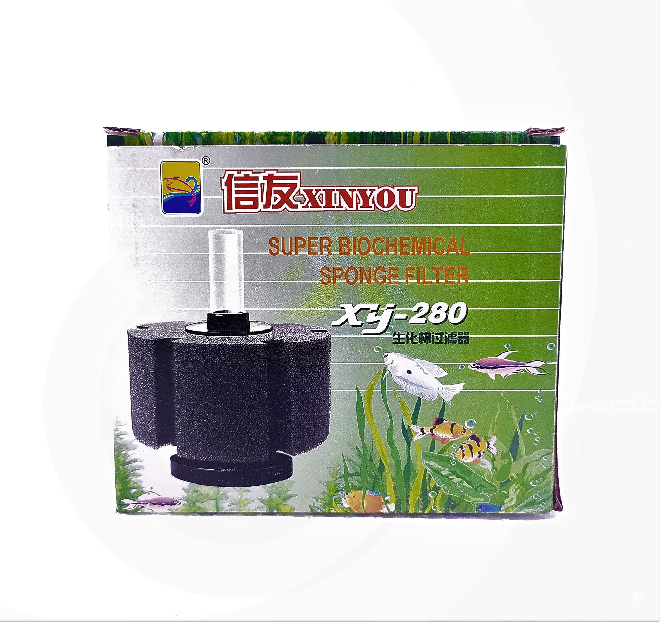 Internal Sponge Filter for Aquarium Bio-Chemical Fish Tank XY-280 (Very Large)(Pack of 2) (B0C4GYHP12) Amazon Price History, Amazon Price Tracker