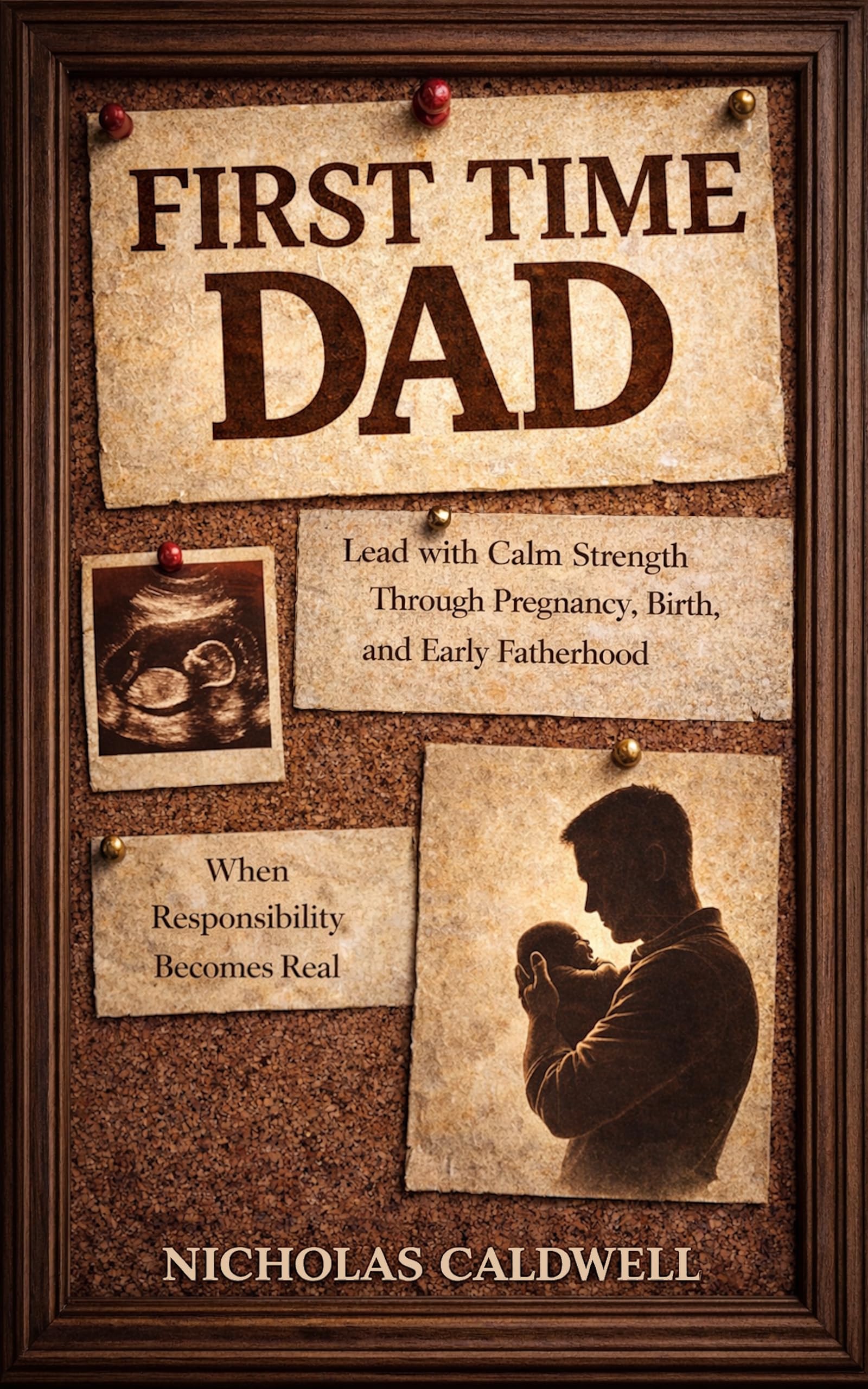 First Time Dad: How to Lead with Calm Strength Through Pregnancy, Birth, and Early Fatherhood When Responsibility Becomes Real (The Leading Man Series Book 2)