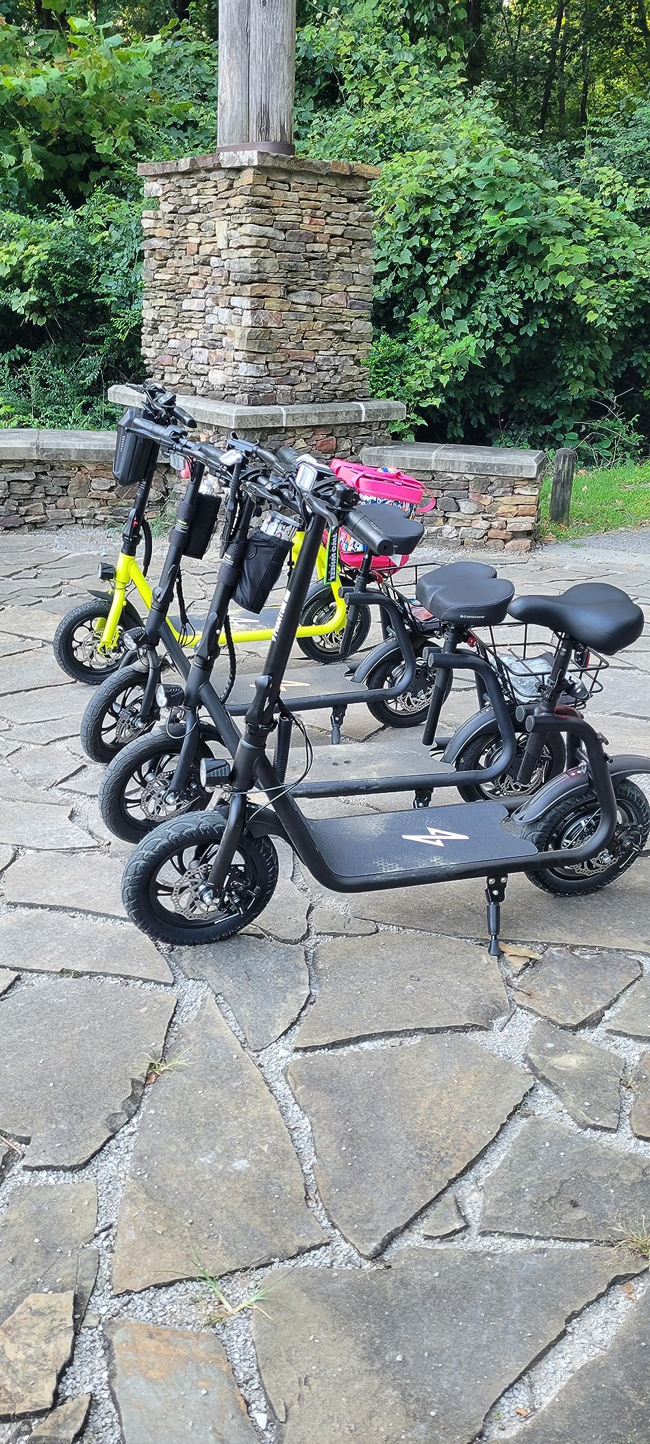 30/mo Finance SEHOMY Electric Scooter Adults with Seat, Portable