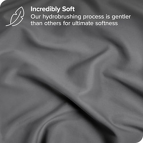 Miniatura 3 de Bare Home Juego de sábanas de punto elástico de microfibra de alta calidad, sábanas elásticas en 4 direcciones, sábana bajera elástica, sábana