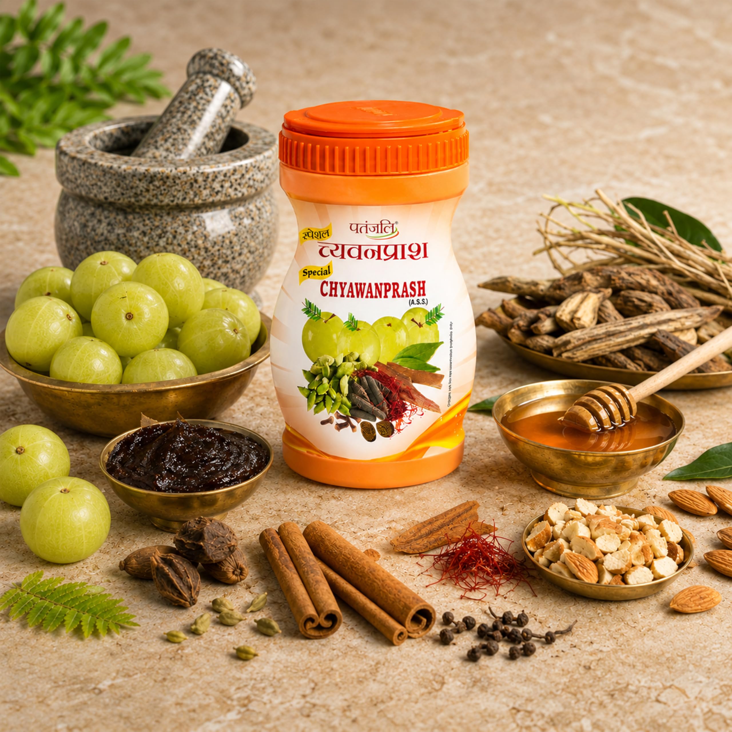 Patanjali Ayurvedischer Chyawanprash (1000 Gramm)
