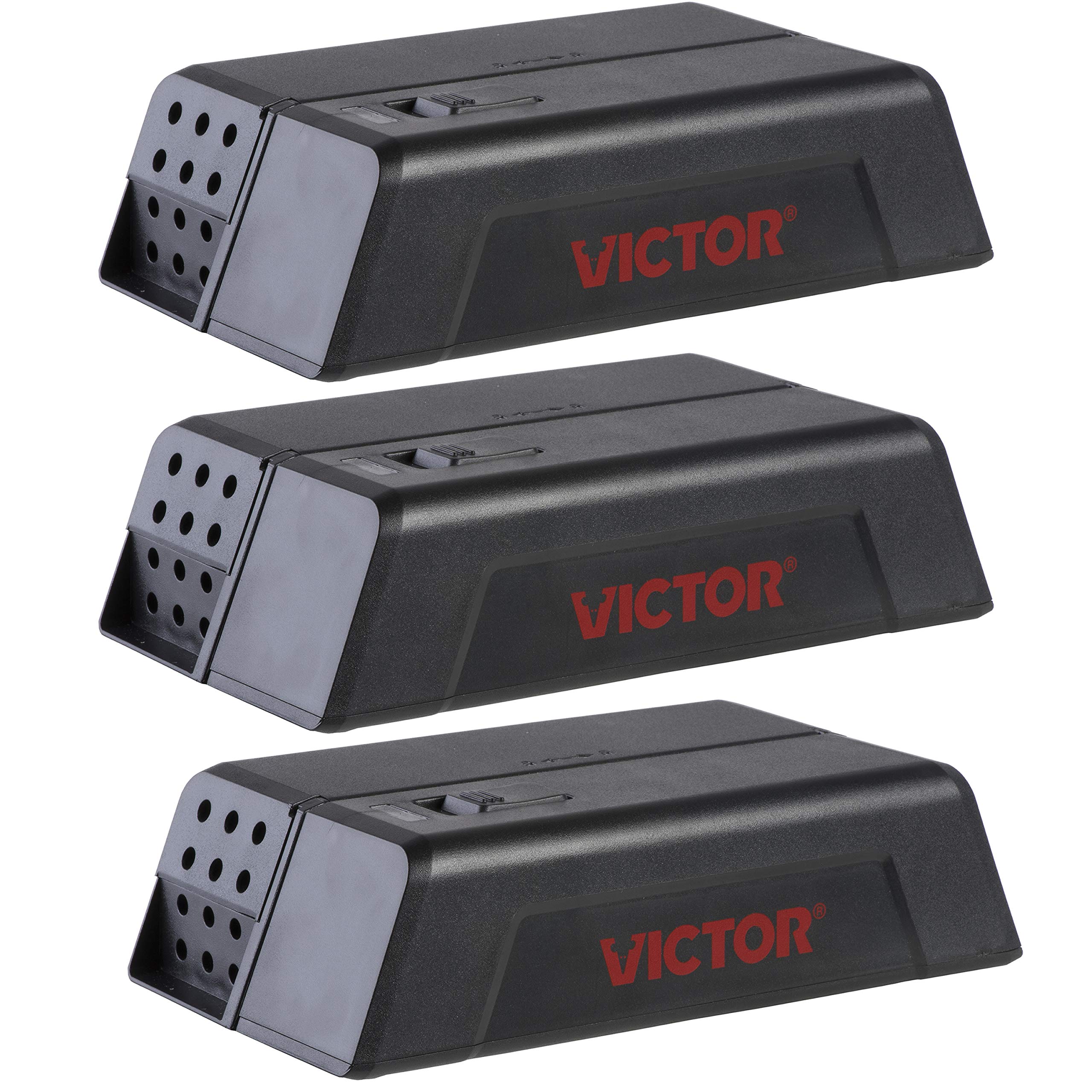 Piège à Souris électrique Réutilisable - Choc 2200V Instantané - Design Anti-évasion Amélioré - Contrôle Des Rongeurs Efficace Et Humain