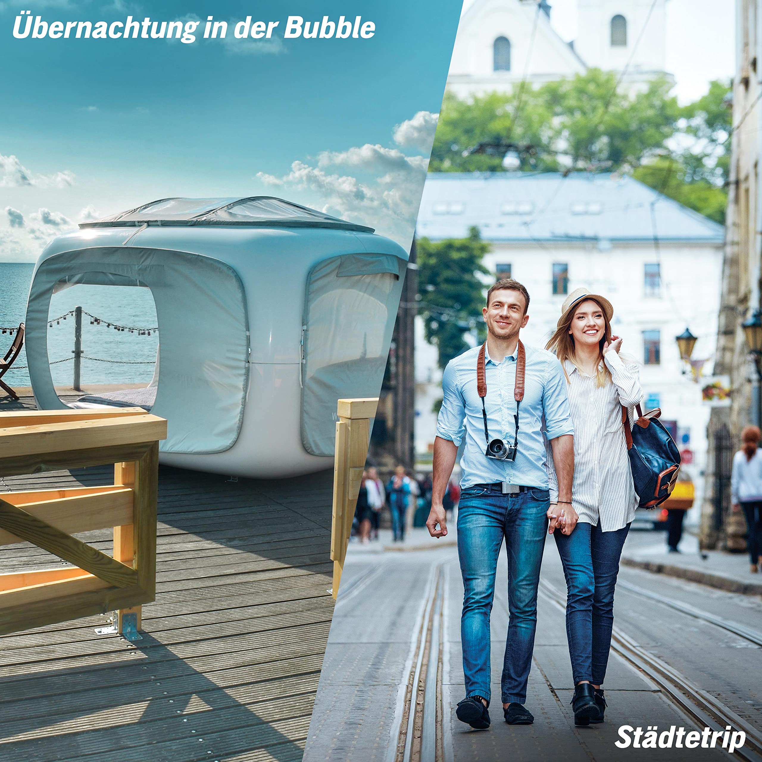 JOCHEN SCHWEIZER Geschenkbox Kurztrip, 250 Hotels in 11 Ländern, Hotel-Gutschein für 2 Personen