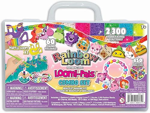 Miniatura 2 de Rainbow Loom Combo con dijes Loomi-Pals y el original R0001