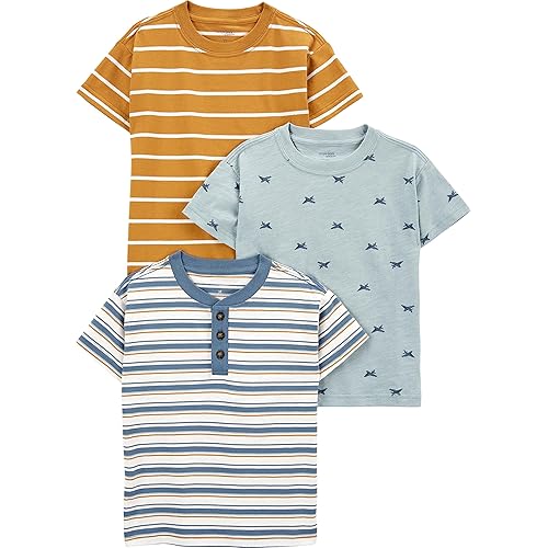 Simple Joys by Carter's Baby Boys' 3-Pack Short-Sleeve Tee Shirts