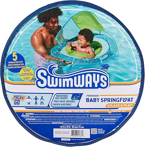 Miniatura 7 de SwimWays Baby Spring Float Splash N Play