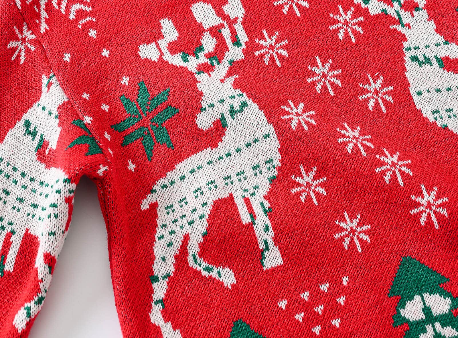 Generisch Pull en tricot chaud pour bébé et enfant - Motif de Noël - Pour les loisirs