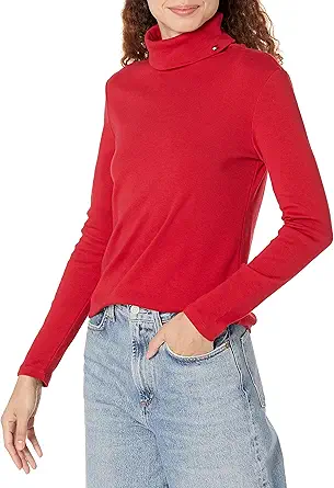 Tommy Hilfiger Women's Long Sleeve Turtleneck Sweater