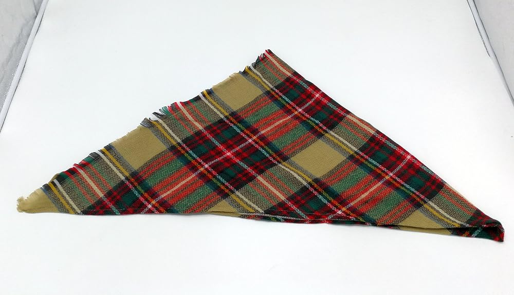 Wander Agio Womens Warm Long Shawl Winter Wraps Large Scarves Knit Cashmere Feel Plaid Triangle Scarf
